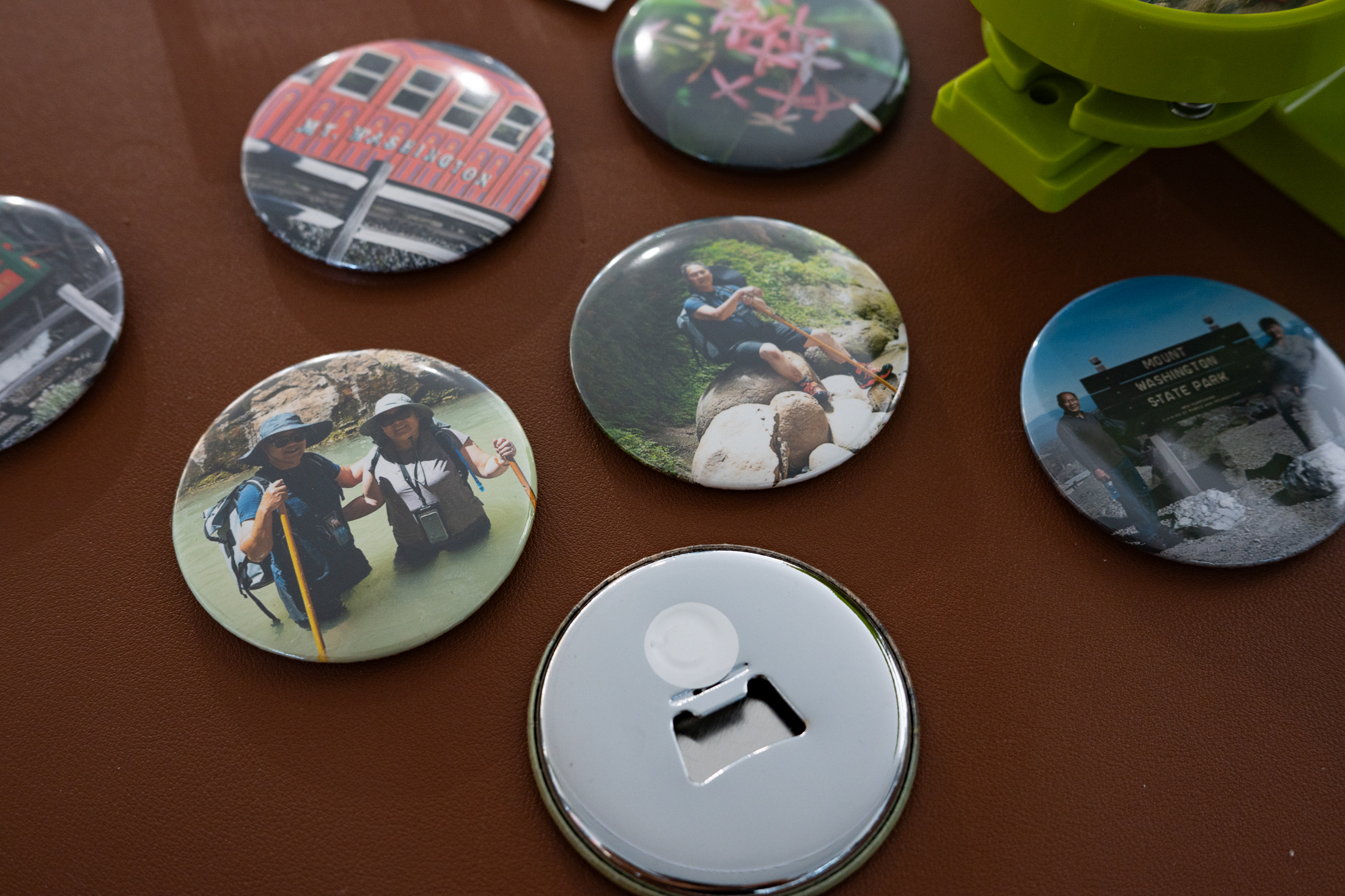 Custom Magnetic Photo Bottle Openers Set of 4